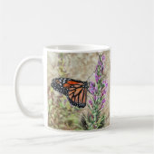 (昆虫)オオカバマダラ、モナーク コーヒーマグカップ (左)