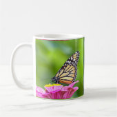 (昆虫)オオカバマダラ、モナーク コーヒーマグカップ (左)