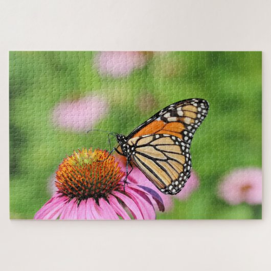 （昆虫）オオカバマダラ、モナーク ジグソーパズル (横)