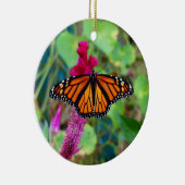 （昆虫）オオカバマダラ、モナーク セラミックオーナメント (右)