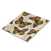 (昆虫)オオカバマダラ、モナーク タイル (側面)