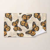 （昆虫）オオカバマダラ、モナーク バスタオルセット (ハンドタオル)