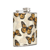 （昆虫）オオカバマダラ、モナーク フラスク (右)