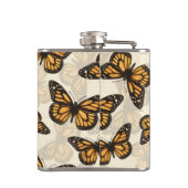 （昆虫）オオカバマダラ、モナーク フラスク (裏面)