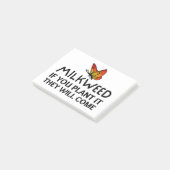 （昆虫）オオカバマダラ、モナーク ポストイット (アングル)