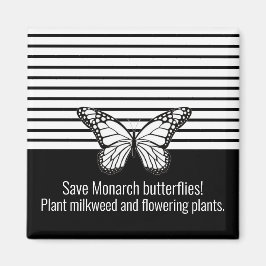 （昆虫）オオカバマダラ、モナーク マグネット