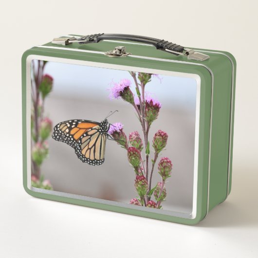 （昆虫）オオカバマダラ、モナーク メタルランチボックス (正面)