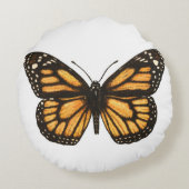 （昆虫）オオカバマダラ、モナーク ラウンドクッション (裏面)