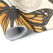 （昆虫）オオカバマダラ、モナーク ラッピングペーパー (ロールコーナー)