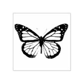 (昆虫)オオカバマダラ、モナーク ラバースタンプ (インプリント)