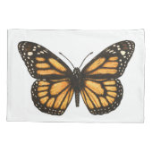 （昆虫）オオカバマダラ、モナーク 枕カバー (裏面)
