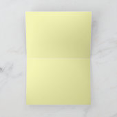 （昆虫）オオカバマダラ、モナーク- 空白のグリーティングカード カード (内部)