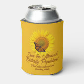 （昆虫）オオカバマダラ、モナーク 缶クーラー (缶裏面)