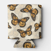 （昆虫）オオカバマダラ、モナーク 缶クーラー (裏面)