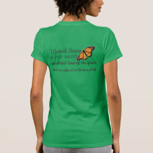 (昆虫)オオカバマダラ、モナーク Tシャツ