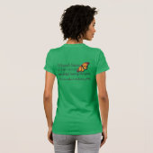 （昆虫）オオカバマダラ、モナーク Tシャツ (裏面フル)