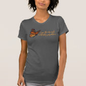 (昆虫)オオカバマダラ、モナーク Tシャツ (正面)
