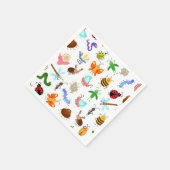 昆虫 バグ スタンダードカクテルナプキン (角)