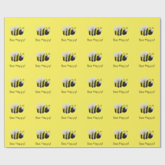 《昆虫》マルハナバチの包装紙 ラッピングペーパー