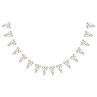 《昆虫》マルハナバチの旗布 バンティングフラッグ