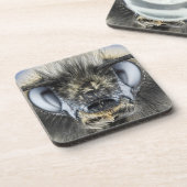 《昆虫》マルハナバチの頭部 コースター (左側)