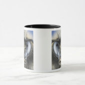 《昆虫》マルハナバチの頭部 マグカップ (中央)