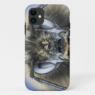 《昆虫》マルハナバチの頭部 iPhone 11 ケース