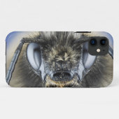 《昆虫》マルハナバチの頭部 Case-Mate iPhoneケース (裏面(横))