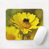 《昆虫》マルハナバチのmousepad マウスパッド (マウス)