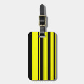 《昆虫》マルハナバチは縞で飾ります ラゲッジタグ (正面縦)