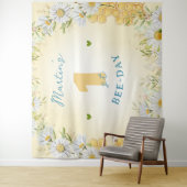 (昆虫)マルハナバチイエローボーイワンファーストバースデーパーティー タペストリー (インサイチュ)