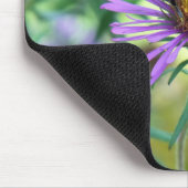 （昆虫）マルハナバチオンパープルデイジー マウスパッド (コーナー)