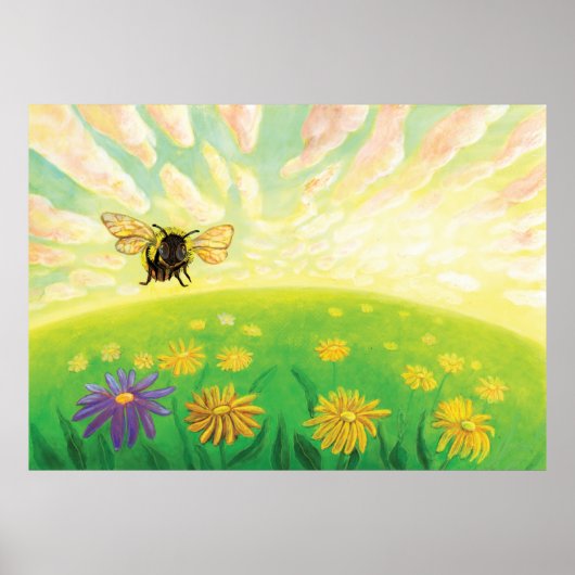 （昆虫）マルハナバチオンホライズン ポスター (正面)