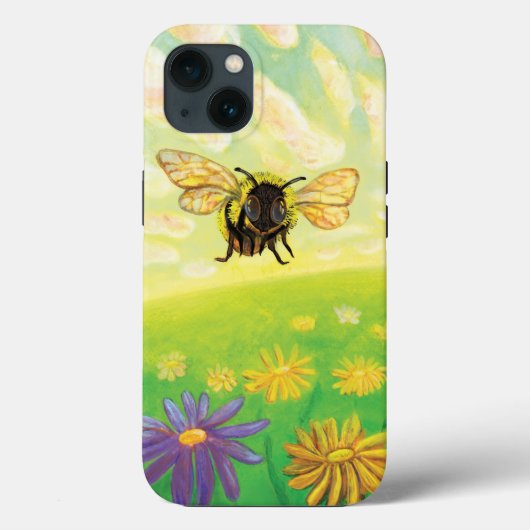（昆虫）マルハナバチオンホライズン Case-Mate iPhoneケース (裏面)