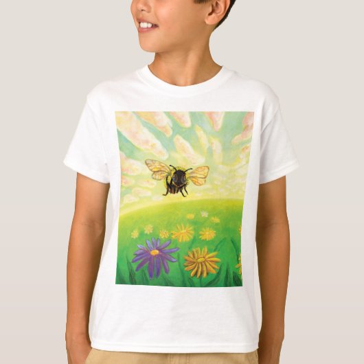 （昆虫）マルハナバチオンホライズン Tシャツ (正面)