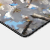 （昆虫）マルハナバチオン野生さくらんぼ開花 デスクマット (コーナー)