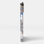 （昆虫）マルハナバチオン野生さくらんぼ開花 iPhoneケース (右側面)