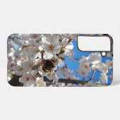 （昆虫）マルハナバチオン野生さくらんぼ開花 SAMSUNG GALAXYケース (裏面横)