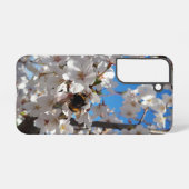 （昆虫）マルハナバチオン野生さくらんぼ開花 SAMSUNG GALAXYケース (裏面横)