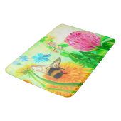 (昆虫)マルハナバチオンdandelion バスマット (アングル)