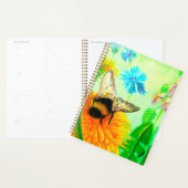 （昆虫）マルハナバチオンdandelion プランナー手帳 (ディスプレー)
