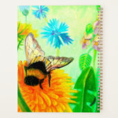 （昆虫）マルハナバチオンdandelion プランナー手帳 (裏面)