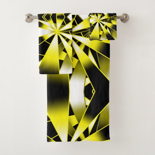 (昆虫)マルハナバチグラデーションの色のパースペクティブスケッチ バスタオルセット (インサイチュ)