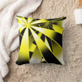 (昆虫)マルハナバチグラデーション塗り潰し透視投影スケッチ クッション (ブランケット)