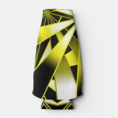 （昆虫）マルハナバチグラデーション塗り潰し透視投影スケッチ ボトルクーラー (正面)