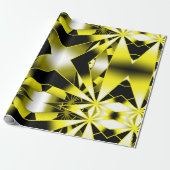 （昆虫）マルハナバチグラデーション塗り潰し透視投影スケッチ ラッピングペーパー (アンロールド)