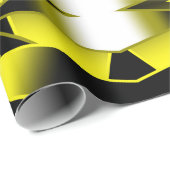 （昆虫）マルハナバチグラデーション塗り潰し透視投影スケッチ ラッピングペーパー (ロールコーナー)