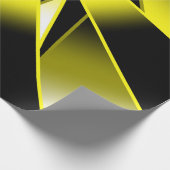 （昆虫）マルハナバチグラデーション塗り潰し透視投影スケッチ ラッピングペーパー (角)