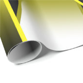 （昆虫）マルハナバチグラデーション塗り潰し透視投影スケッチ ラッピングペーパー (ロールコーナー)