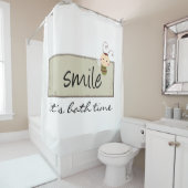 (昆虫)マルハナバチスマイルそれがバスタイムシャワーカーテン シャワーカーテン (インサイチュ)